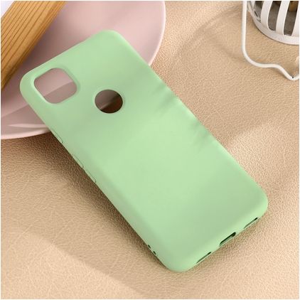 Mobigear Rubber Touch Google Pixel 4a Siliconen Hoesje Backcover - Groen
