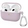 Mobigear Classic Apple AirPods 3 Hoesje Flexibel Siliconen - Paars