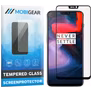 Mobigear Premium OnePlus 6 Glazen Screenprotector - Case Friendly - Zwart