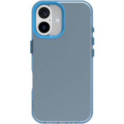 Mobigear Crystal iPhone 16 Plus Hoesje Hardcase Backcover - Blauw