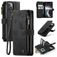 Caseme C30 iPhone 14 Hoesje Bookcase Portemonnee - Zwart
