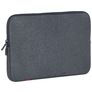 Rivacase Antishock Laptop Sleeve 12 inch Laptop hoes - Grijs
