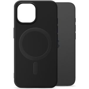 My Style Protective Flex iPhone 13 MagSafe Hoesje Flexibel TPU Backcover - Zwart