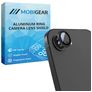 Mobigear Single iPhone 17e Glazen Camera Lens Protector - Case Friendly - Zwart