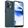 Mobigear Groove Realme C35 Hoesje Flexibel TPU Backcover - Groen