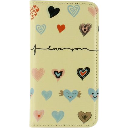 Mobilize Premium Magnet Samsung Galaxy S5 Mini Hoesje Bookcase - I Love You