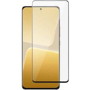 Mobigear Premium Xiaomi 13 Pro Glazen Screenprotector - Case Friendly - Zwart