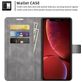 Mobigear Wallet iPhone 13 Mini Hoesje Bookcase Portemonnee - Grijs