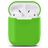Mobigear Classic Apple AirPods 1 Hoesje Flexibel Siliconen - Groen