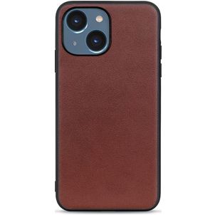 Mobigear Excellent iPhone 14 Hoesje Hardcase Backcover - Bruin