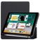 Mobigear Tri-Fold Gel iPad 5 (2017) Hoes TPU,Kunstleer Bookcase + Stylus Houder - Zwart