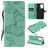 Mobigear Butterfly OPPO A94 5G Hoesje Bookcase Portemonnee - Turquoise