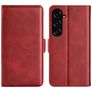 Mobigear Slim Magnet Samsung Galaxy S23 FE Hoesje Bookcase Portemonnee - Rood