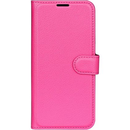 Mobigear Classic OnePlus 10 Pro Hoesje Bookcase Portemonnee - Magenta