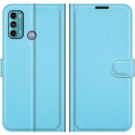 Mobigear Classic Motorola Moto G60 Hoesje Bookcase Portemonnee - Blauw