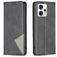 Mobigear Rhombus Slim Motorola Moto G13 Hoesje Bookcase - Zwart