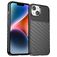 Mobigear Groove iPhone 15 Hoesje Flexibel TPU Backcover - Zwart
