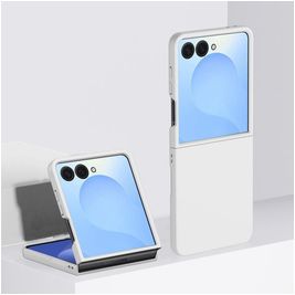 Mobigear Colors Samsung Galaxy Z Flip 7 Hoesje Hardcase Backcover - Wit