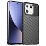 Mobigear Groove Xiaomi 13 Hoesje Flexibel TPU Backcover - Zwart