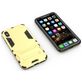 Mobigear Armor Stand iPhone XS Max Hoesje Hardcase Backcover Shockproof met Standaard - Goud