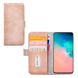 Mobilize Elite Gelly Samsung Galaxy S10e Hoesje Bookcase - Soft Pink