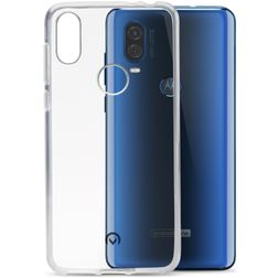 Mobilize Gelly Doorzichtig Motorola One Hoesje Flexibel TPU Backcover - Transparant