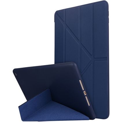 Mobigear Origami iPad 7 (2019) Hoes Bookcase - Blauw