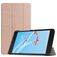Mobigear Tri-Fold Lenovo Tab E7 Hoes Bookcase - Roségoud