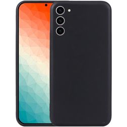 Mobigear Colors Samsung Galaxy S24 Plus Hoesje Flexibel TPU Backcover - Zwart