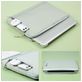 Mobigear Dual Zip Laptop Sleeve 13 inch Laptop hoes - Zwart