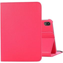 Mobigear DuoStand iPad Mini 7 (2024) Hoes Draaibare Bookcase - Magenta
