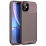Mobigear Racing iPhone 12 Pro Max Hoesje Flexibel TPU Backcover - Bruin