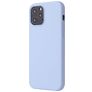 Mobigear Rubber Touch iPhone 12 Pro Siliconen Hoesje Backcover - Blauw