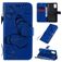 Mobigear Butterfly Samsung Galaxy A41 Hoesje Bookcase Portemonnee - Blauw