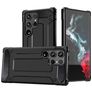 Mobigear Outdoor Samsung Galaxy S24 Ultra Hoesje Hardcase Backcover Shockproof - Zwart