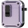 Mobigear Racing Clip Apple AirPods 1 Hardcase Hoesje - Paars