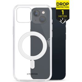 Mobilize Naked Protection Doorzichtig iPhone 13 MagSafe Hoesje Hardcase Backcover Shockproof - Transparant
