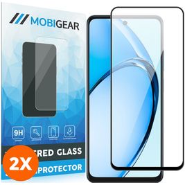 Mobigear Premium OPPO A60 Glazen Screenprotector - Case Friendly (2-Pack)