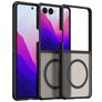 Mobigear Shockproof Samsung Galaxy Z Flip 8 MagSafe Hoesje Hardcase Backcover - Zwart