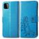 Mobigear Clover Samsung Galaxy A22 4G Hoesje Bookcase Portemonnee - Blauw