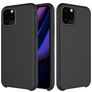 Mobigear Rubber Touch iPhone 11 Pro Siliconen Hoesje Backcover - Zwart