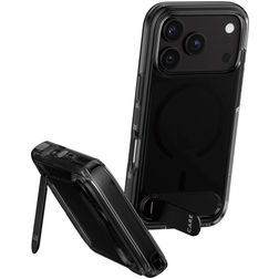 CARE by PanzerGlass Kickstand iPhone 18 Pro MagSafe Hoesje Hardcase Backcover Shockproof met Standaard - Zwart