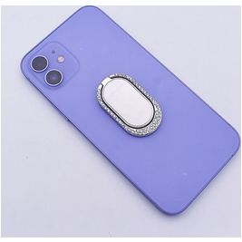 Mobigear Diamond Telefoon Ring - Zilver Universeel Mobigear Diamond Telefoon Ring - Zilver Universeel