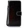 Mobigear Glitter Huawei Y6p Hoesje Bookcase Portemonnee - Zwart