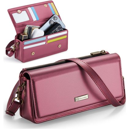 CaseMe ME30 Crossbody Telefoontasje - Large - Rood