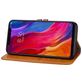 Mobigear Wallet Xiaomi Mi 8 Hoesje Bookcase Portemonnee - Cognac
