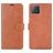 Mobigear Wallet OPPO A73 5G Hoesje Bookcase Portemonnee - Bruin
