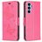 Mobigear Butterfly Samsung Galaxy A54 Hoesje Bookcase Portemonnee - Magenta