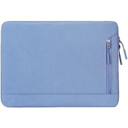 Mobigear Dual Zip Laptop Sleeve 15 - 16 inch Laptop hoes - Blauw