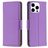 Mobigear Excellent iPhone 16 Pro Max Hoesje Bookcase Portemonnee - Paars